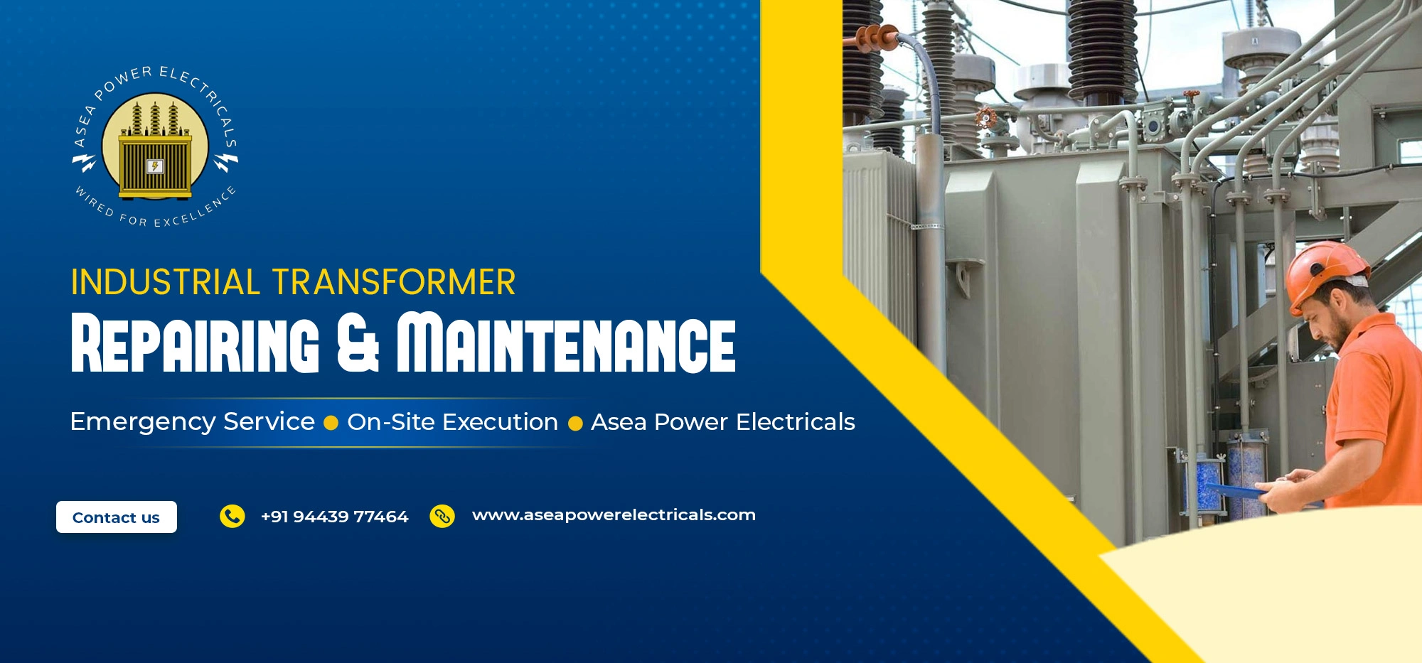 Why Top Manufacturing Plants Trust Asea Power Electricals for On-Site Electric Transformer Repairing